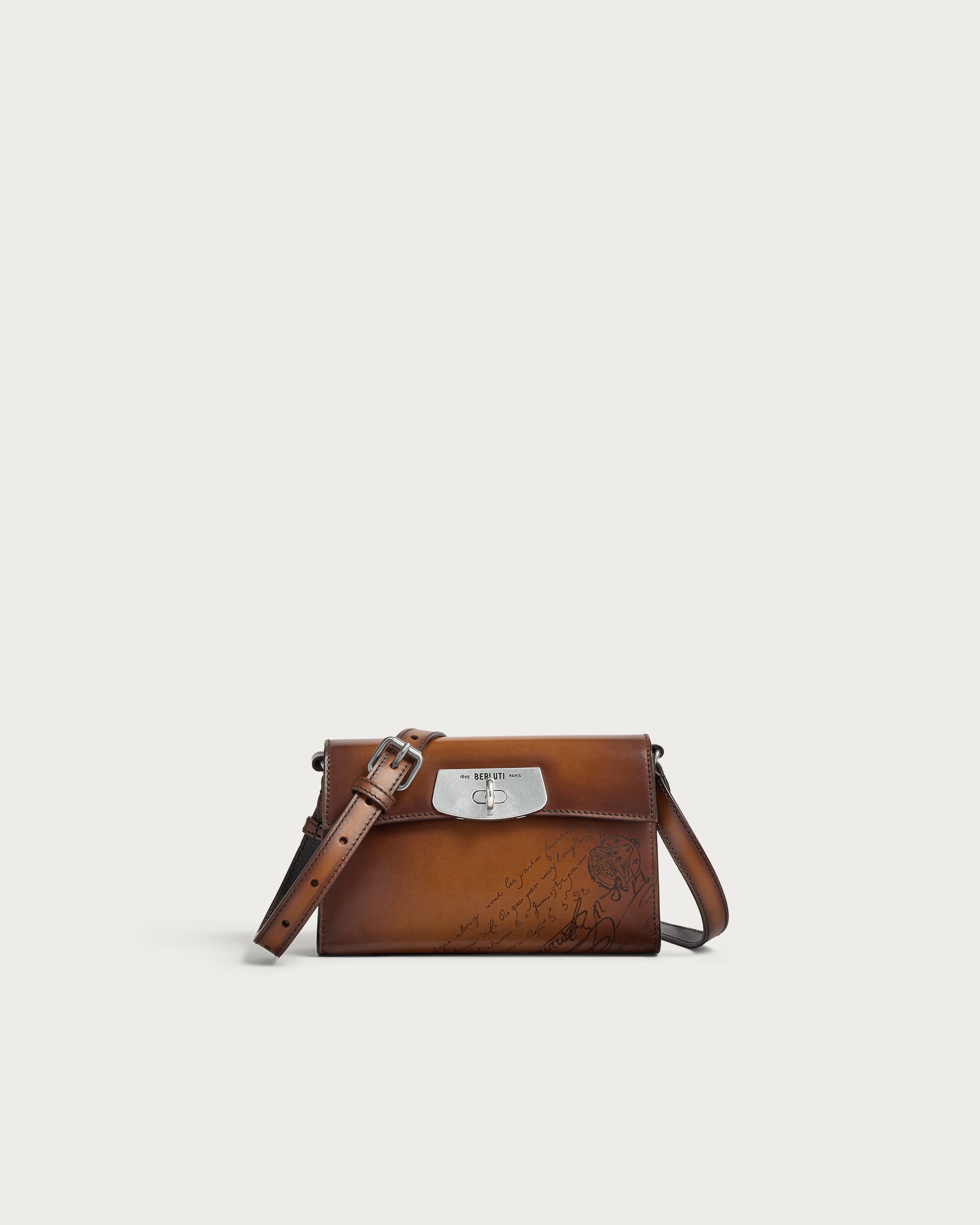 E'Mio Pouch On Strap Messenger, Cacao Intenso, hi-res