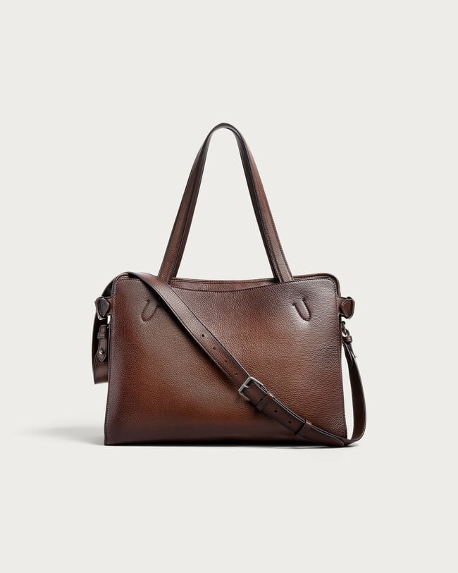 Un Jour De Plus Briefcase, Soft Brown, hi-res