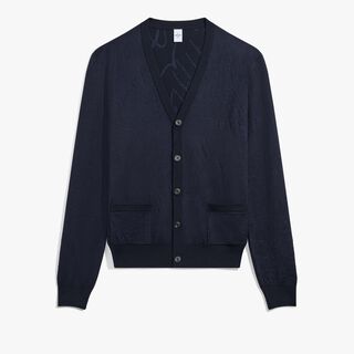 Scritto Pique Cardigan