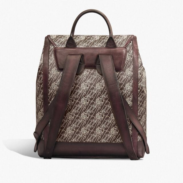 Sac À Dos Toile Marbeuf Backpack, DARK BROWN + MADURO, hi-res 3