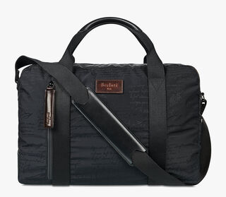 Travel Bag Collections By Berluti Evasion Nylon Calf Leather Travel Bag