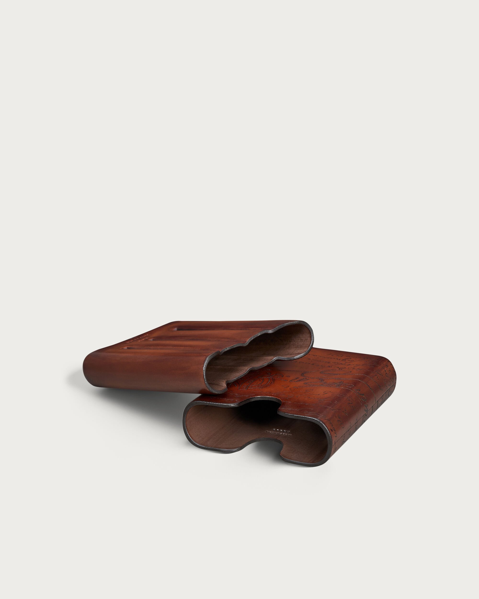 BERLUTI ダークブラウン ケース Cigar Case 4 | Berluti BE