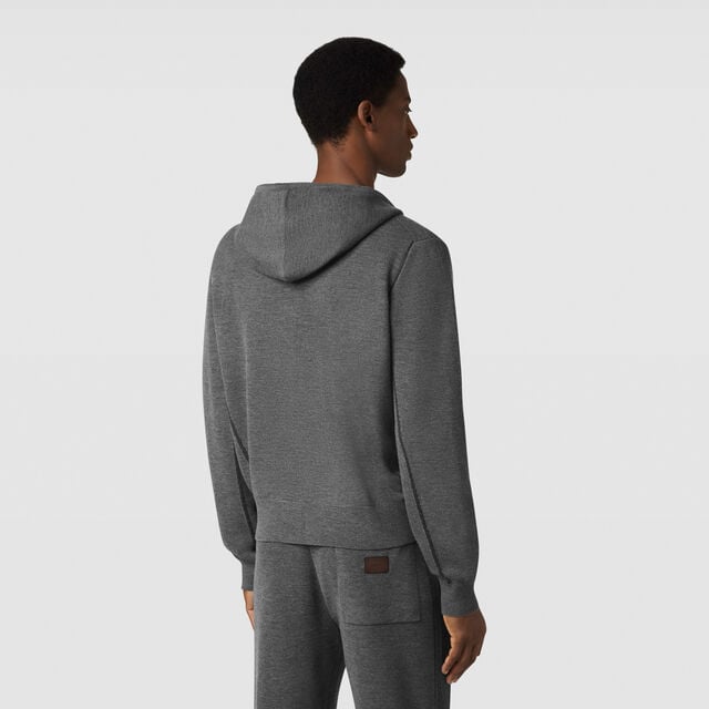 Sweat A Capuche Shadow, MIDNIGHT GREY, hi-res 3