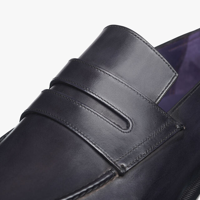 Andy Démesure Leather Loafer, NERO GRIGIO, hi-res 6