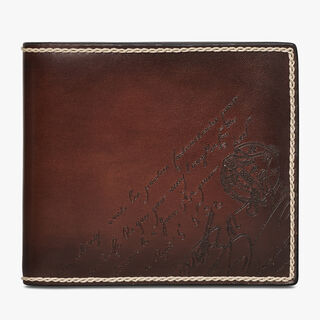 Makore Scritto Swipe Leather Wallet, TDM INTENSO, hi-res