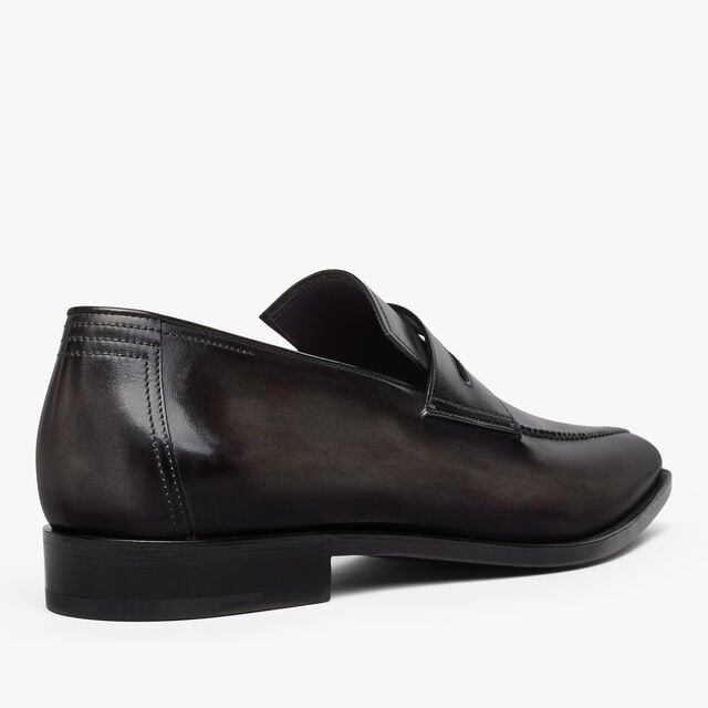 Andy Démesure Leather Loafer, NERO GRIGIO, hi-res 5