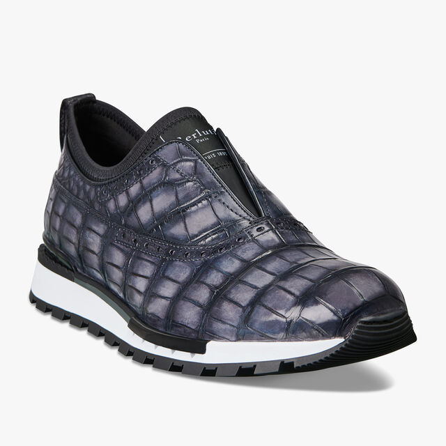 tunnel leef ermee Vacature Fast Track Torino Alligator Leather & Neoprene Sneaker | Berluti DE