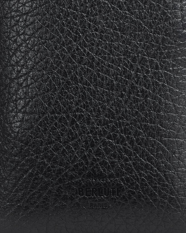 Neck Zipped Pouch, Deep Black, hi-res