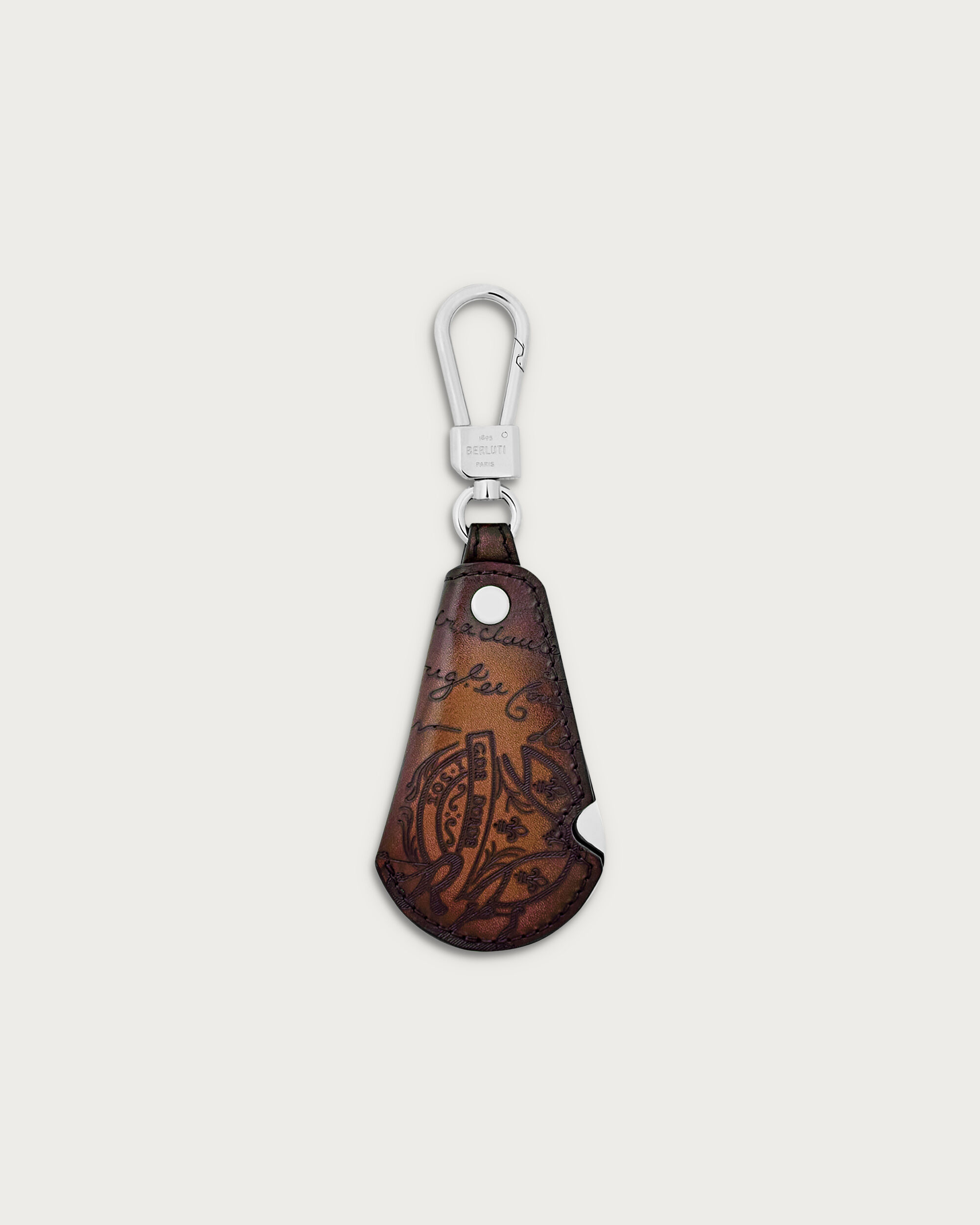 Shoehorn Key Ring, Cacao Intenso, hi-res
