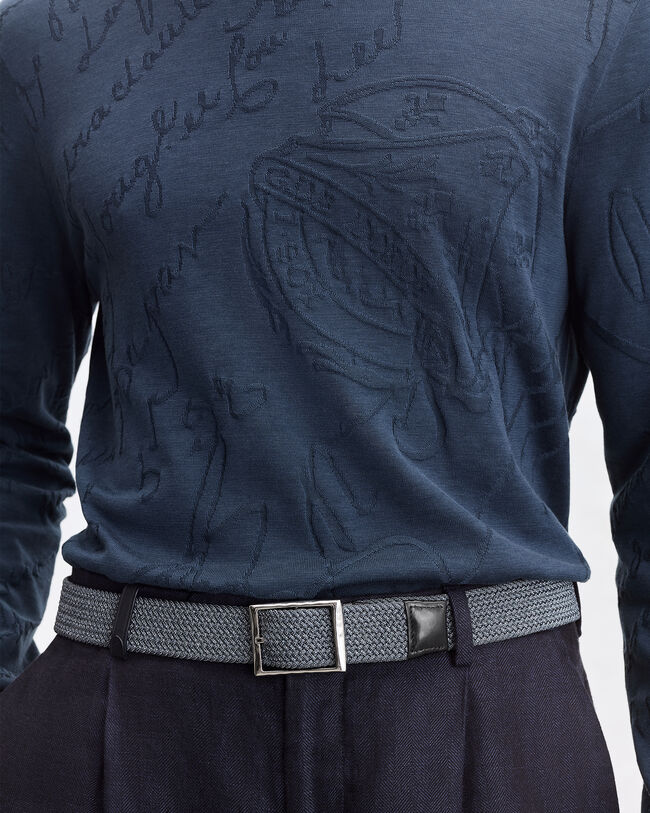 Classic Tress&eacute;e Belt, Stone Denim, hi-res