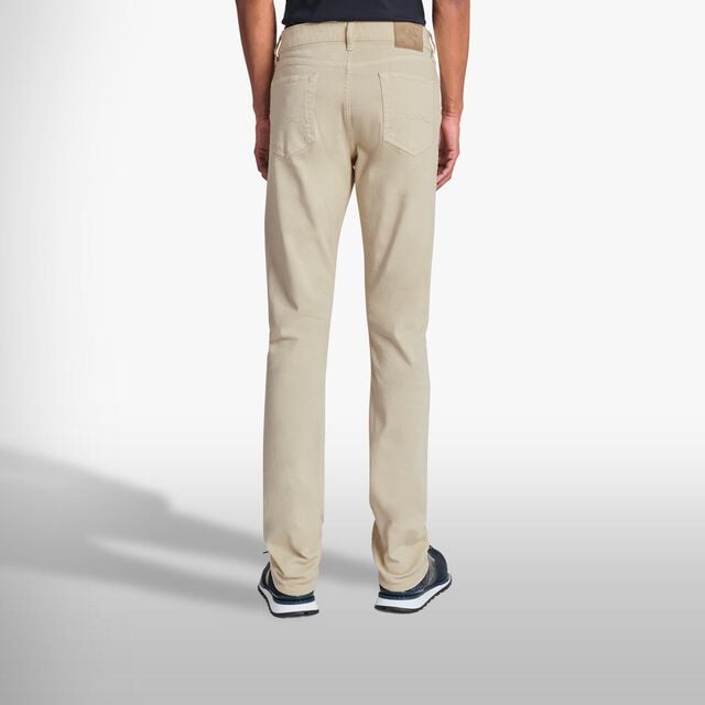 Slim Pants, IVORY, hi-res 3