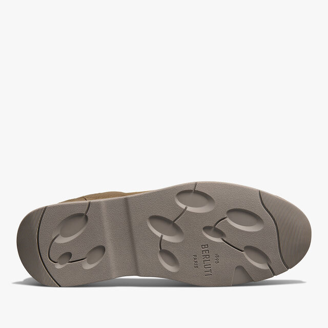 Echappee Scritto Suede Calf Derby, PINE GREEN, hi-res 6