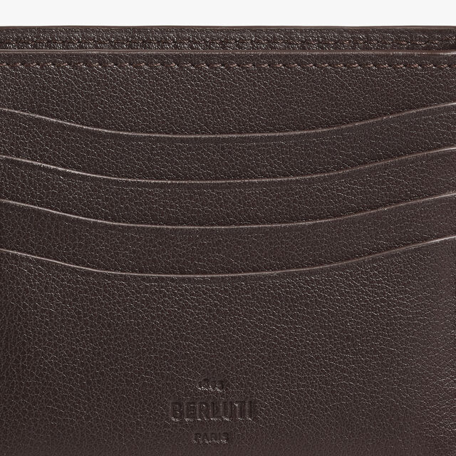 Makore Slim Leather Compact Wallet, ALBA, hi-res 4
