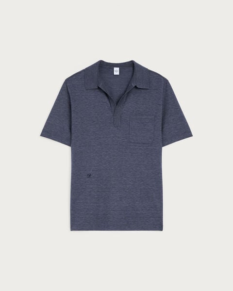 Light Polo, Granite Blue, hi-res