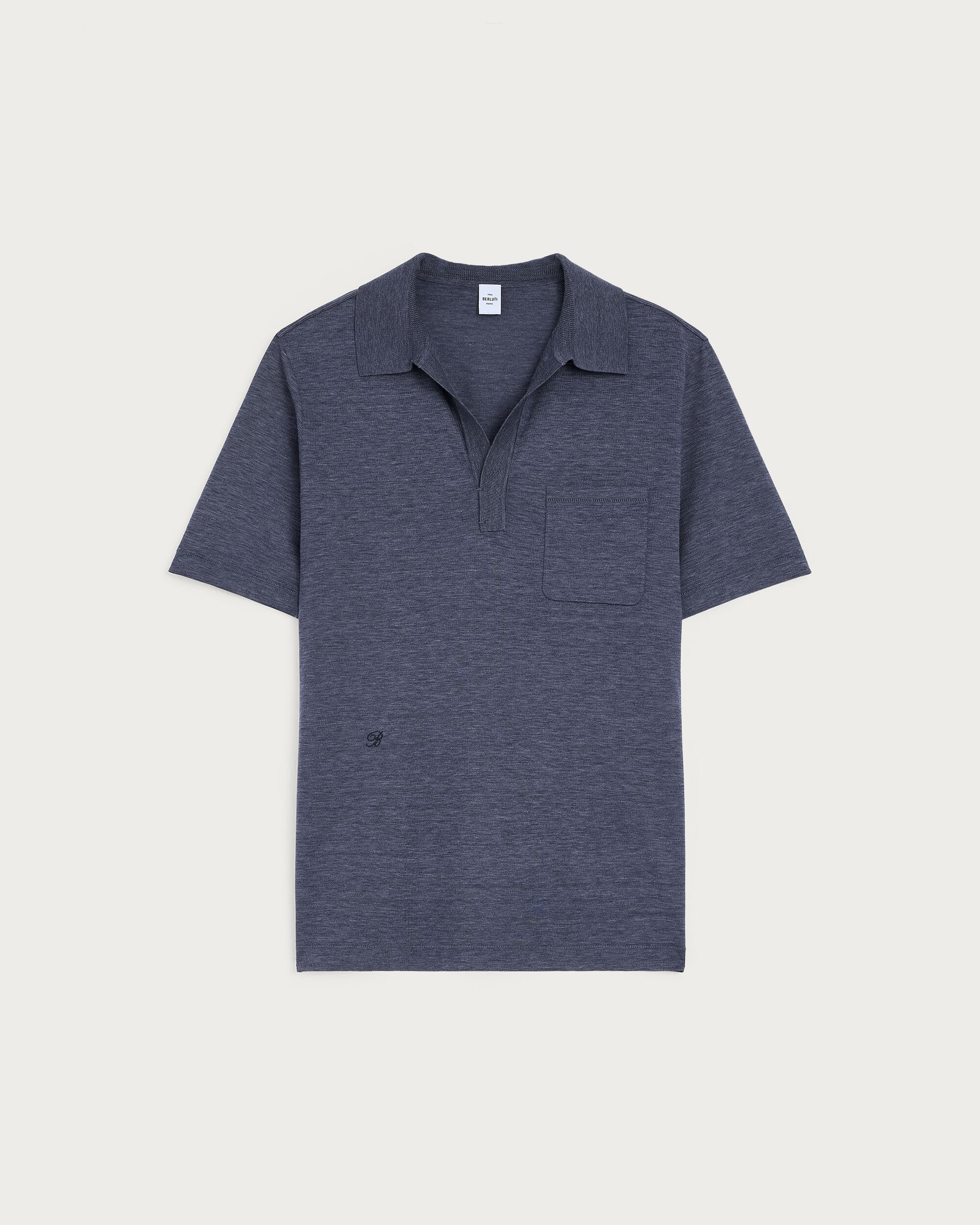 Light Polo, Granite Blue, hi-res