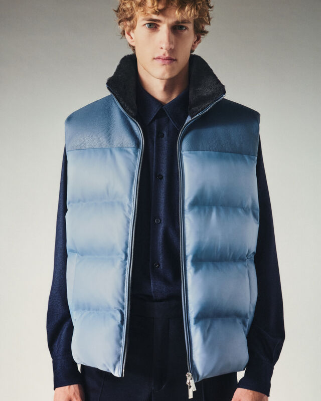Down Gilet, SEASIDE GREY, hi-res 2