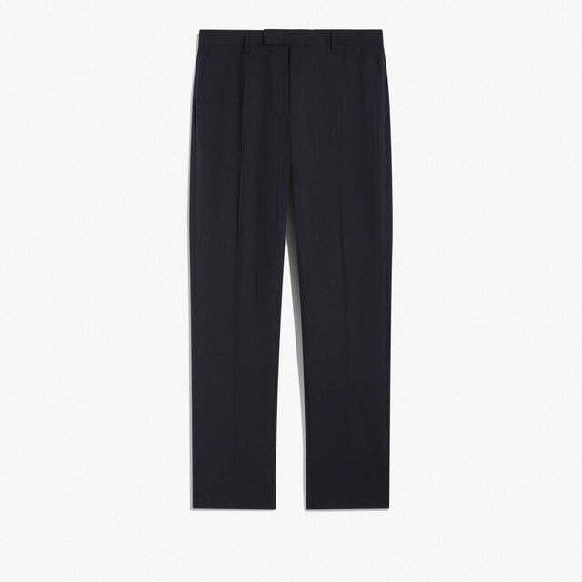 Classic Wool Slim Pants, COLD NIGHT BLUE, hi-res 1