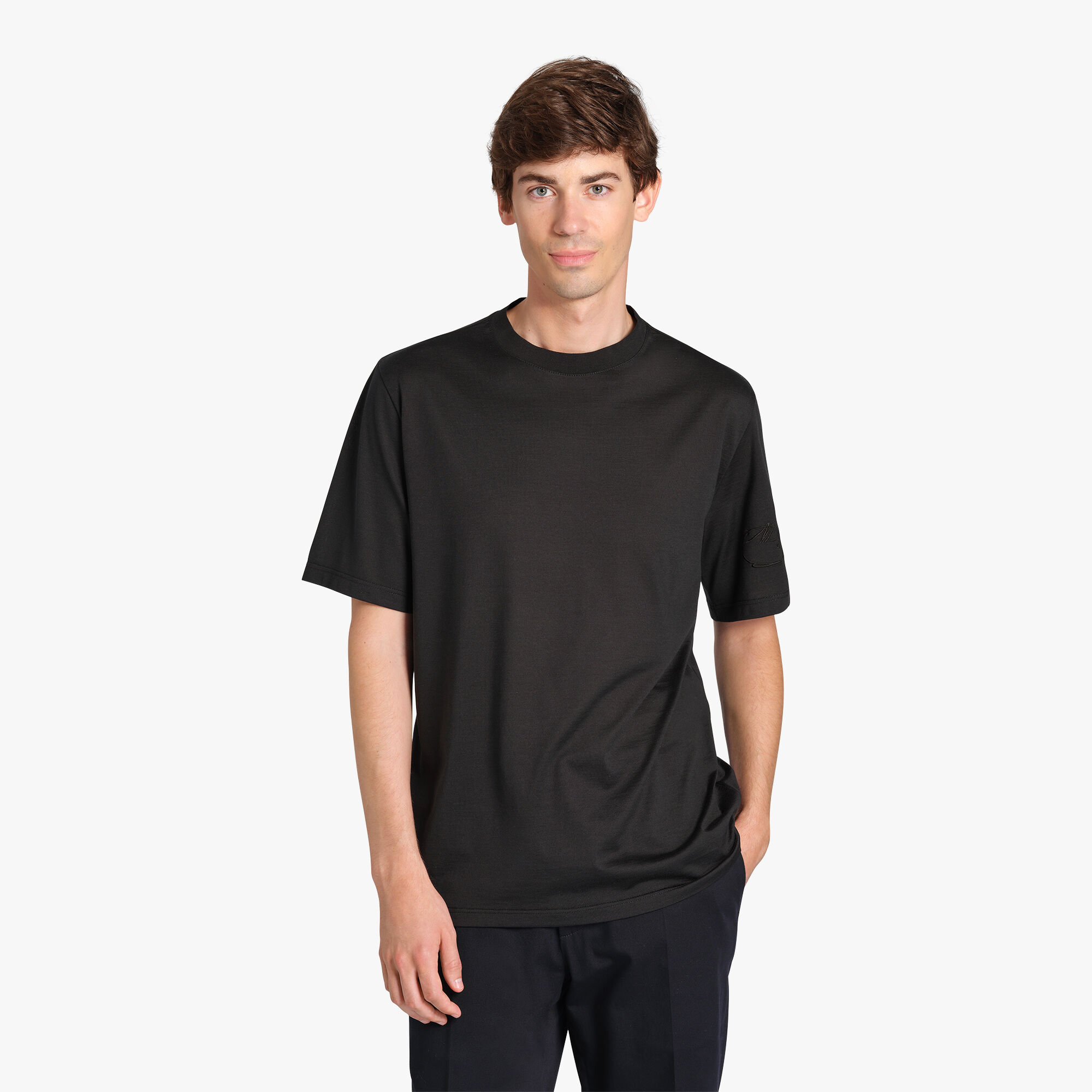 Silk and Cotton T-Shirt | Berluti US