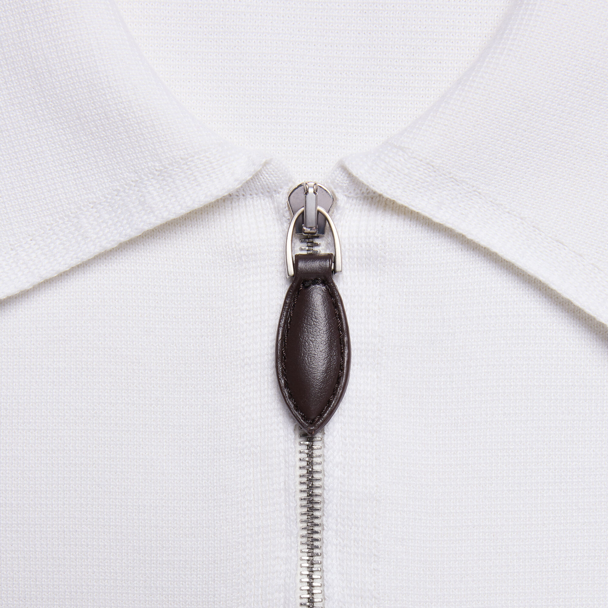 コットン シルク ジップ ポロ | ベルルッティ JP