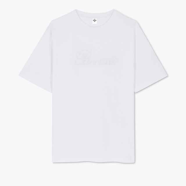 T-Shirt À Logo Oversize, BLANC OPTIQUE, hi-res 1