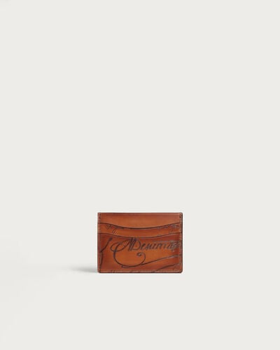 Bambou Card Holder, Arancio Vermiglio, hi-res