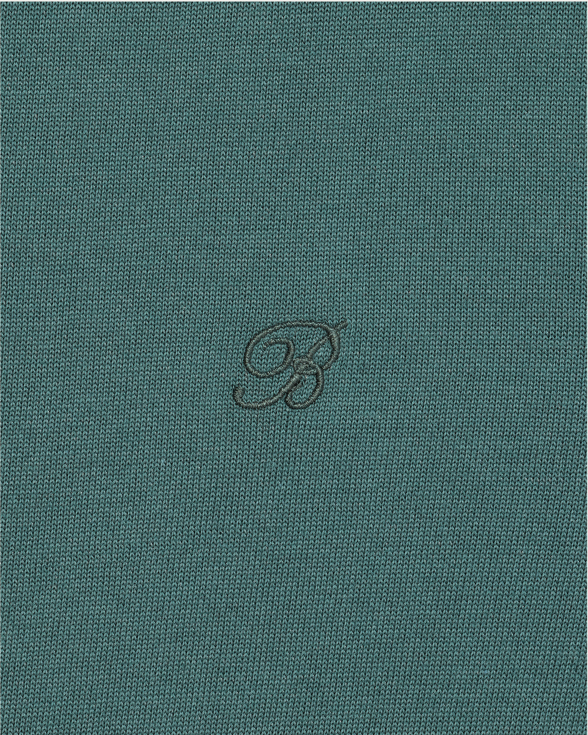 Pull &agrave; Manches Courtes avec Broderie B-Thabor, Green Smoke, Image 1