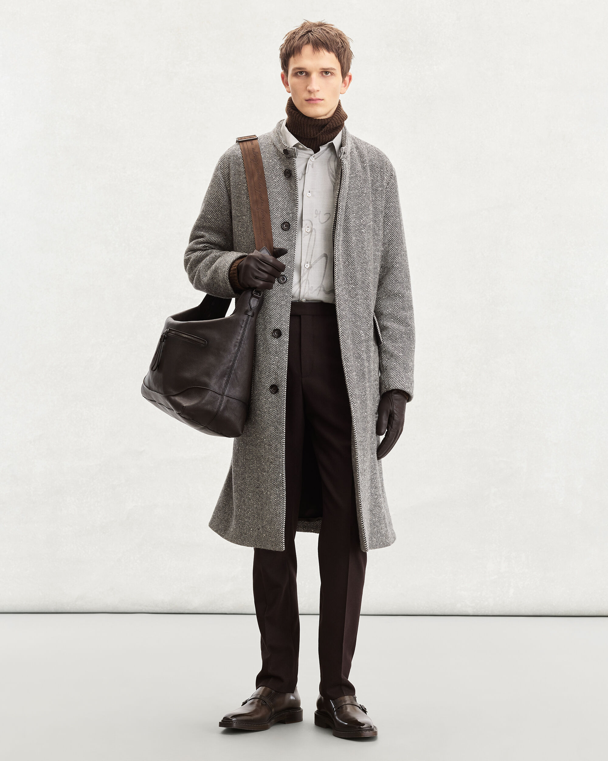 スクリットパターン シャツ | ベルルッティ JP