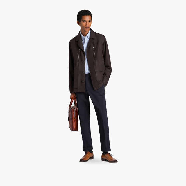 Technical Travel Jacket, EQUINOX BROWN, hi-res 4