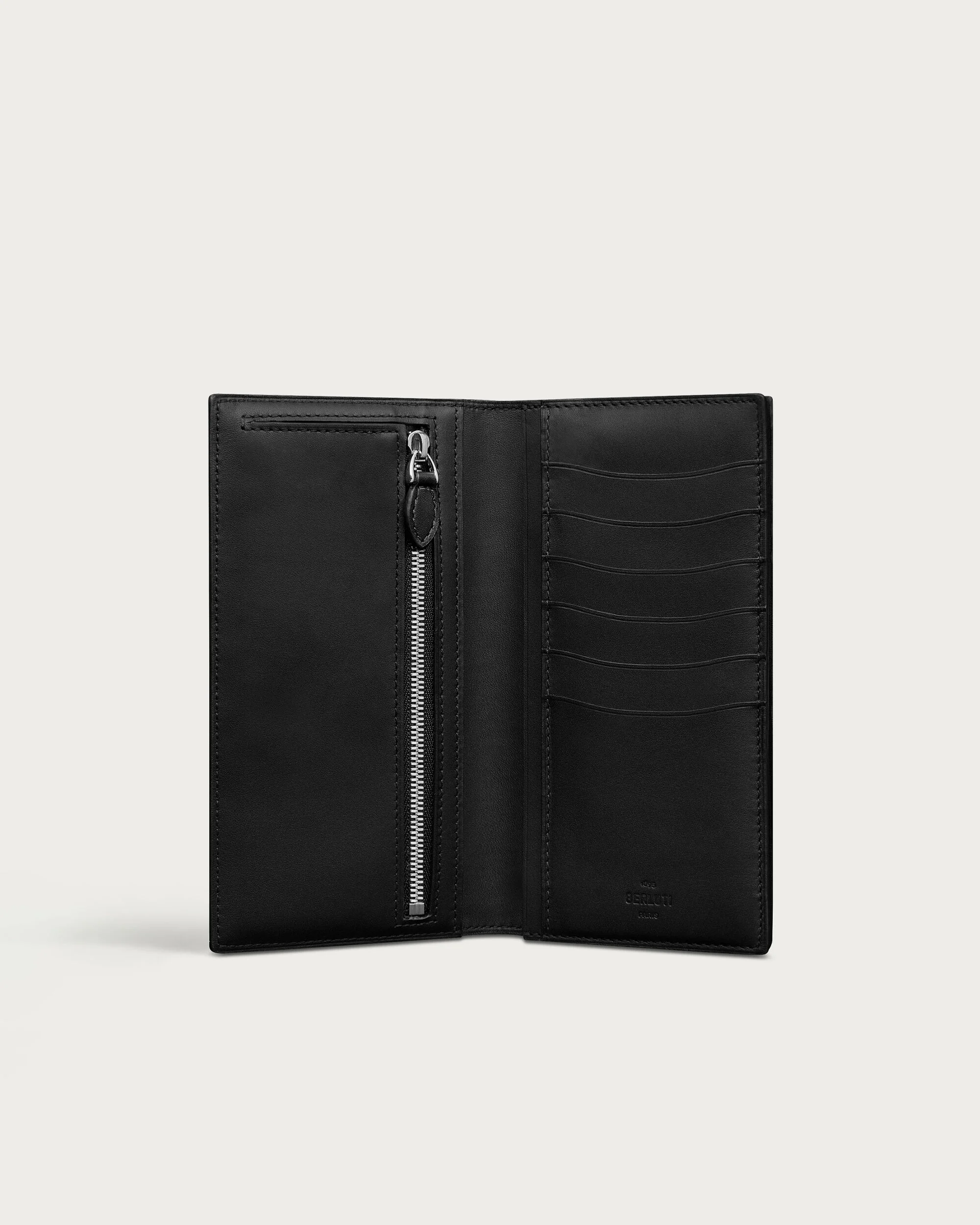 Santal Long Wallet, Nero Grigio, hi-res