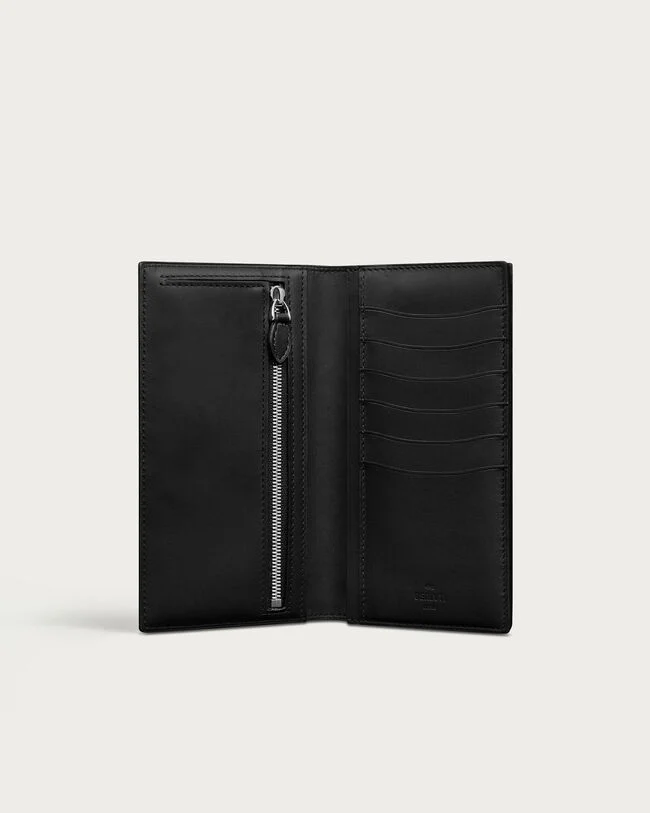 Santal Long Wallet, Nero Grigio, hi-res