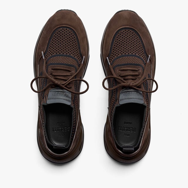 Shadow Knit, Nubuck Calf And Lagoon Calf Sneaker, LEGNO, hi-res 3