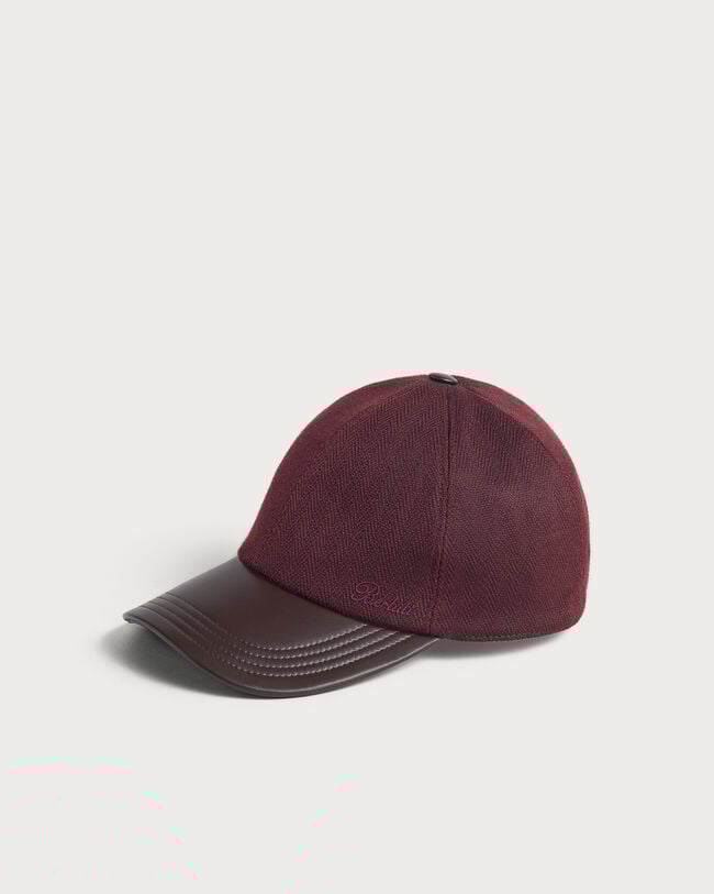 Baseball Cap, Nero Bordo, hi-res