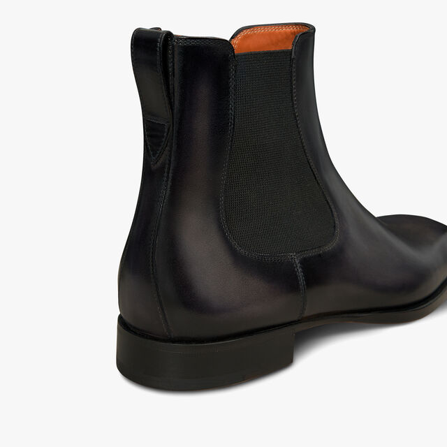 Caractère Capri Leather Boot, NERO GRIGIO, hi-res 5