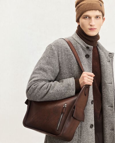 Périple Hobo Shoulder Bag, Soft Brown, hi-res