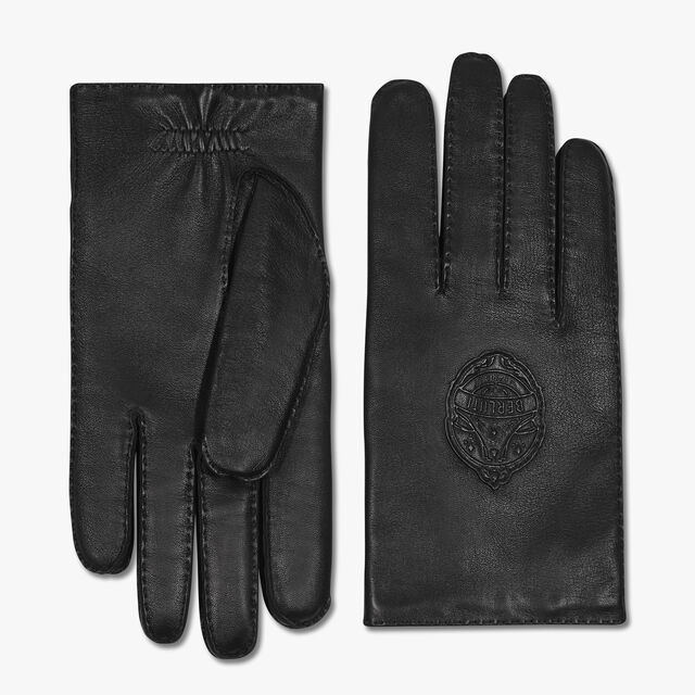 Gants En Cuir, NOIR, hi-res 1