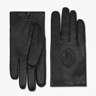 Leather Gloves, NOIR, hi-res