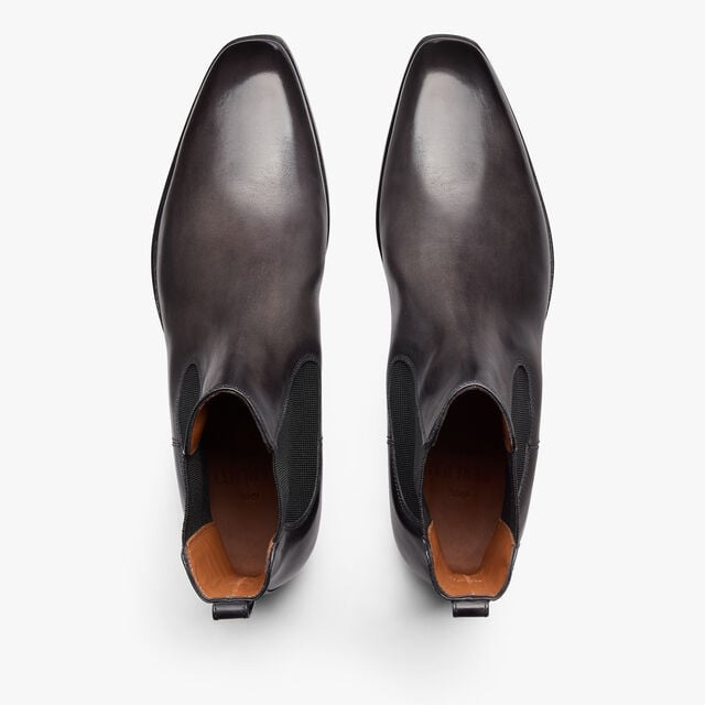 Caractère Capri Leather Boot, NERO GRIGIO, hi-res 3