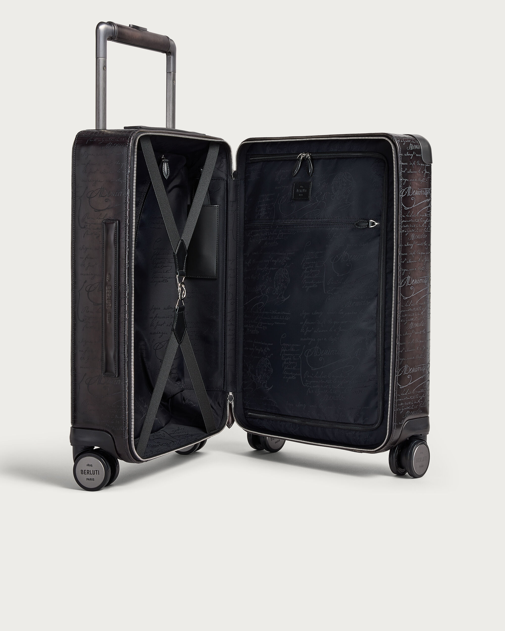 Formula 1005 Rolling Suitcase, Nero Grigio, hi-res