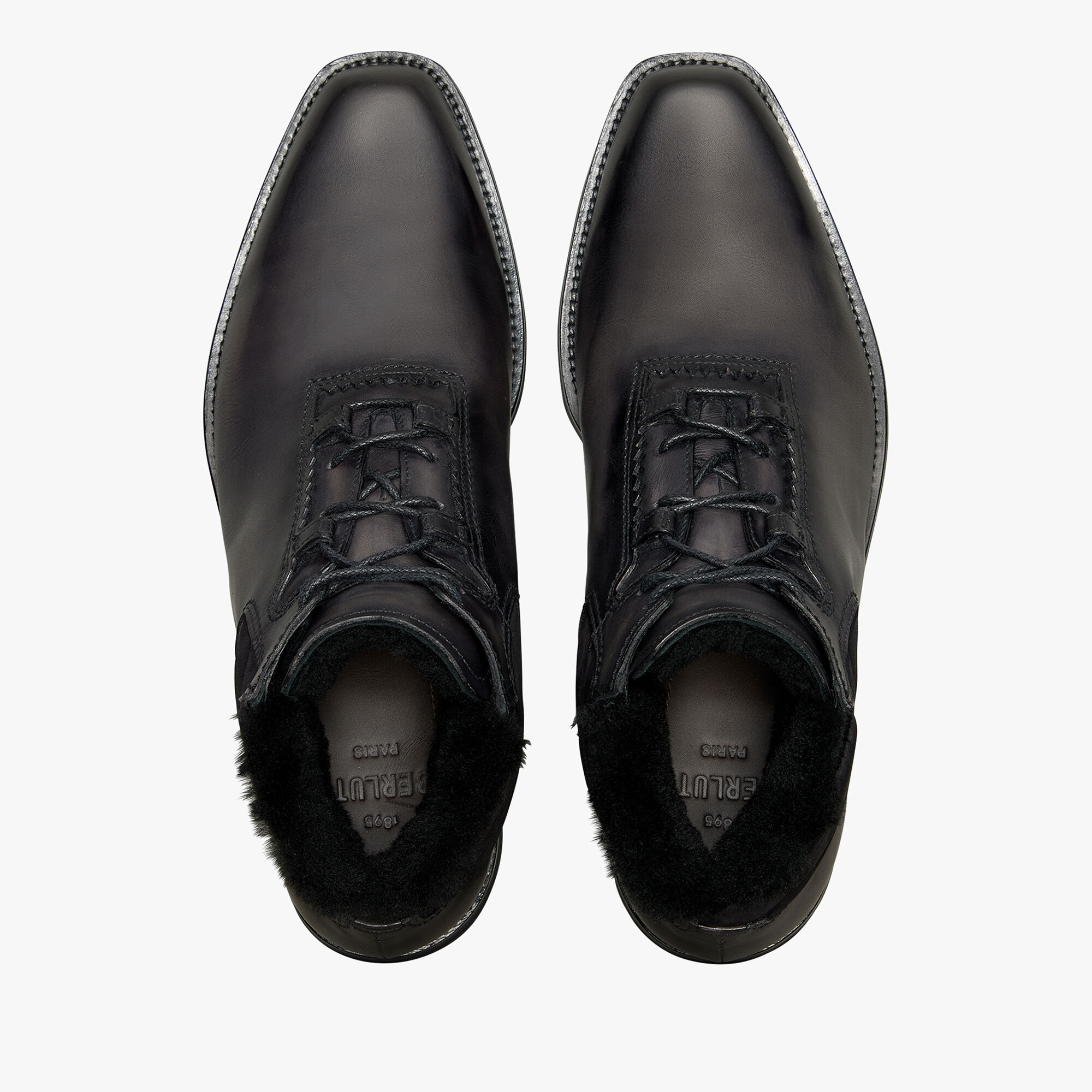 BERLUTI】ウルティマ レザー＆ウール ショートブーツ www.freixenet.com