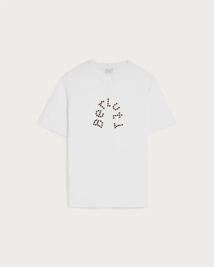 Berluti ベルルッティ レザー スタッズ Tシャツ