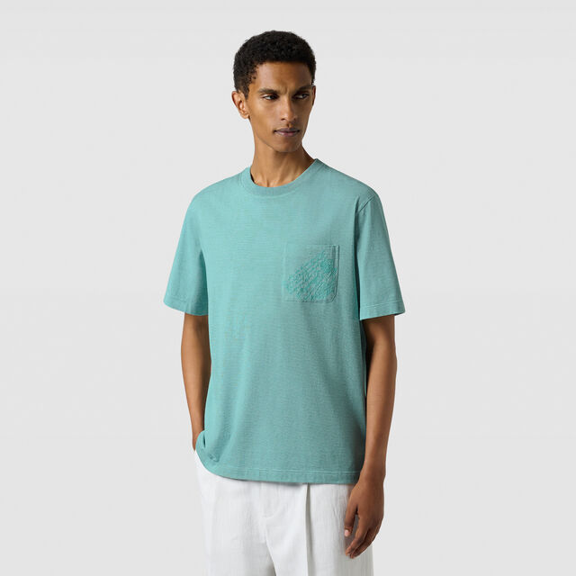 Milleraies T-shirt, DEEP TEAL GREEN, hi-res 2