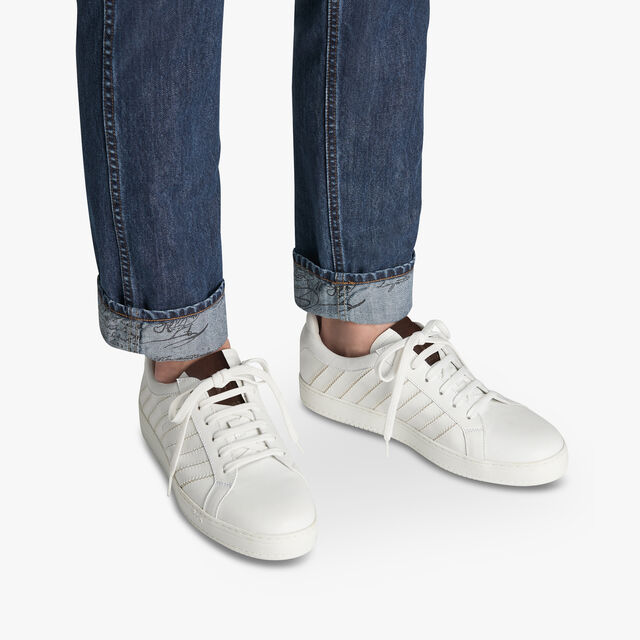 Playtime Leather Sneaker, WHITE, hi-res 7