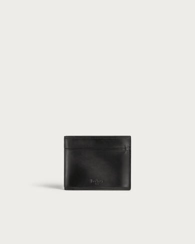 Makore Slim Gaspard Compact Wallet, Charcoal Gray, hi-res