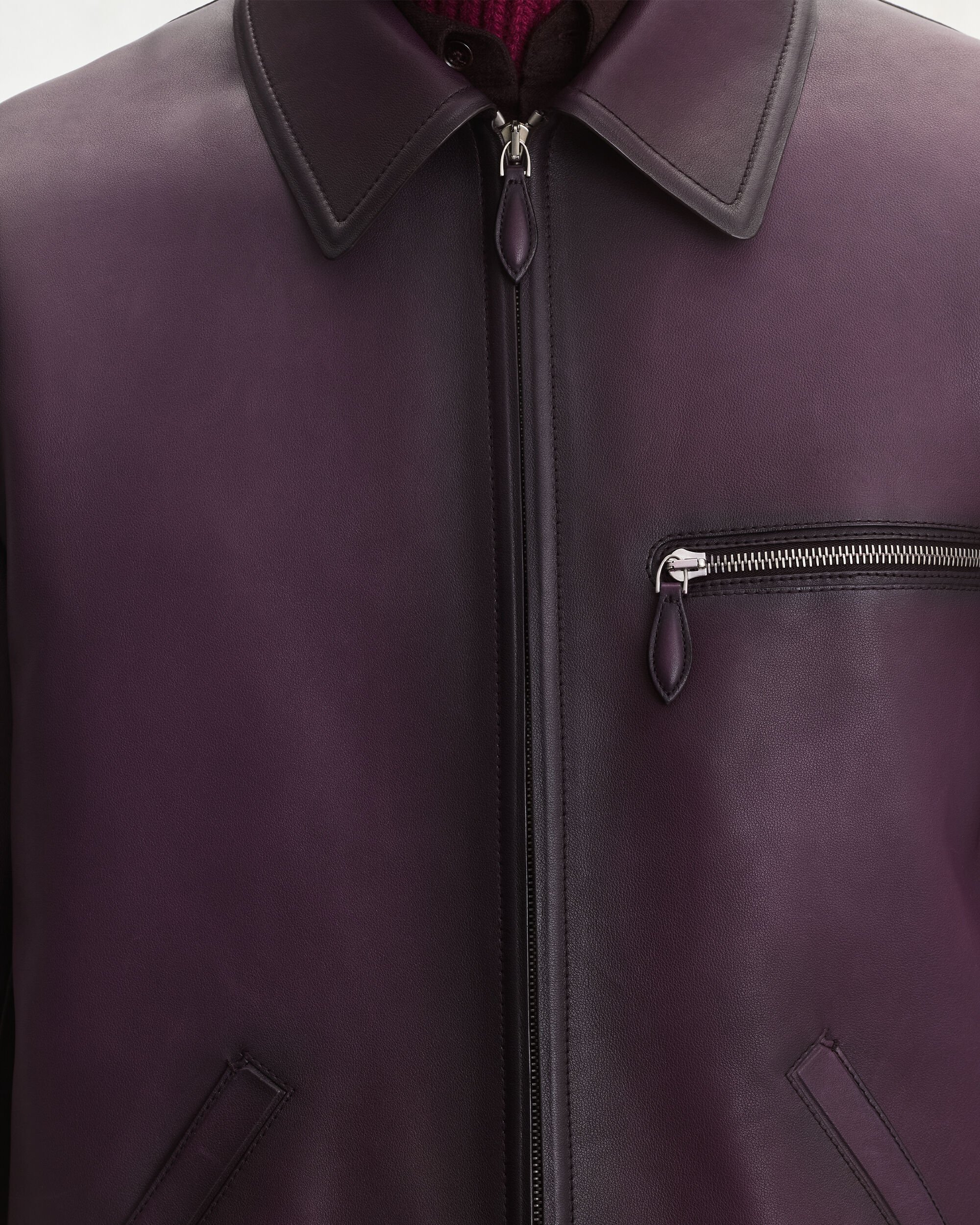 Leather Patina Un Jour Blouson | Berluti US
