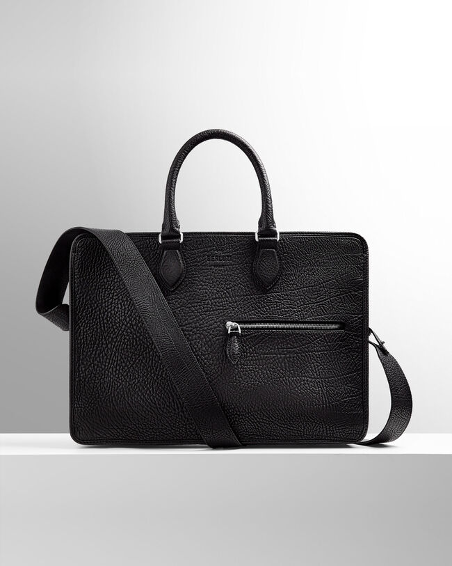 Un Jour Briefcase, Carbon Black, hi-res