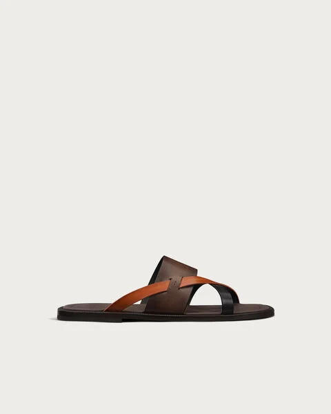 Icaria Sandal, Marrone Intenso & Arancio Verm, hi-res