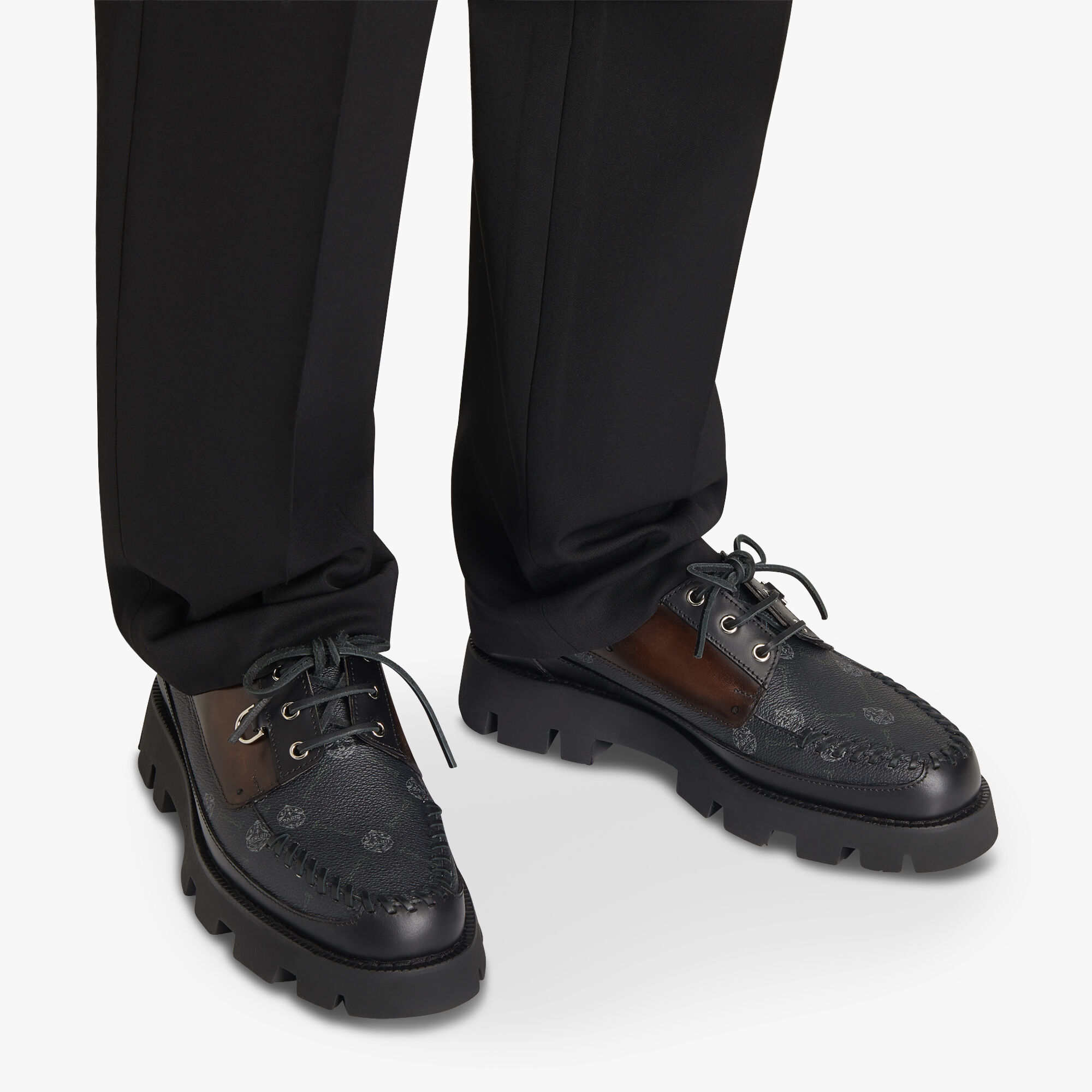 signature leather shoes