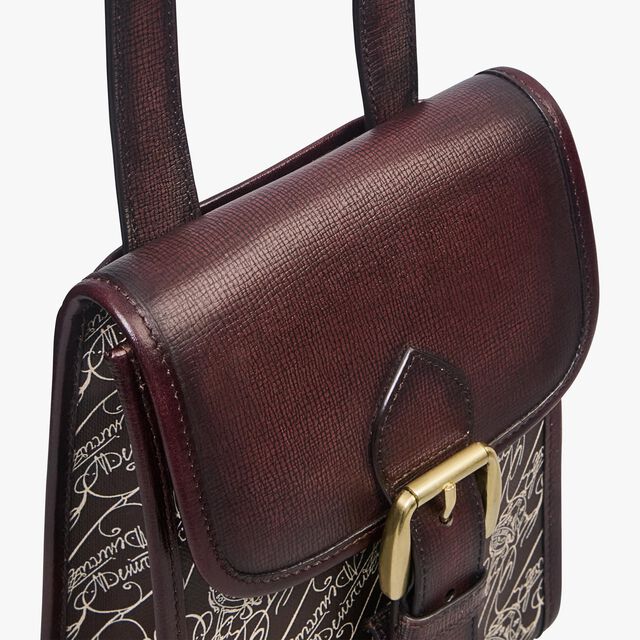 Bourse Toile Marbeuf Messenger, DARK BROWN + MADURO, hi-res 6