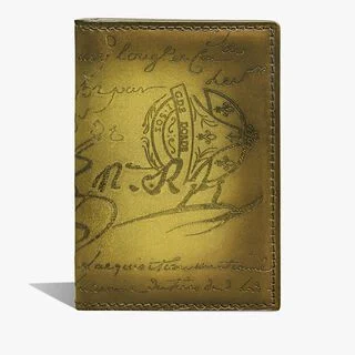 Porte-Cartes Jagua En Cuir Scritto, JUNGLE GREEN, hi-res