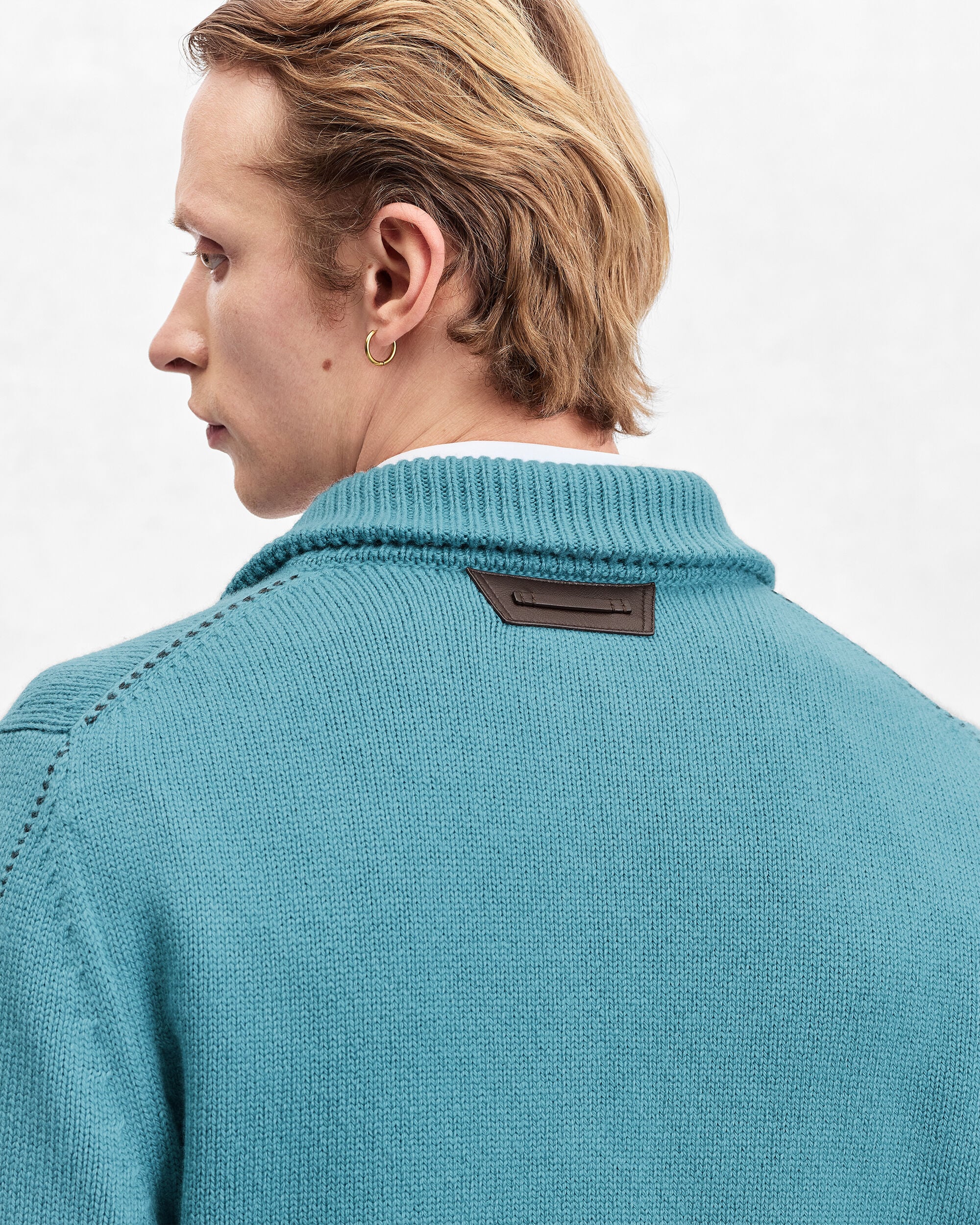 Leather Braiding Half-Zip | Berluti CA